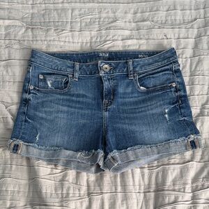 a.n.a Blue Denim Women Shorts 30